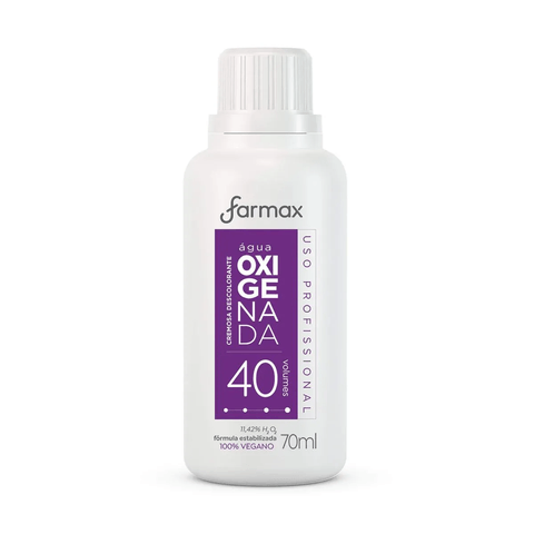 Agua oxigenada 40 volumes - 70ml